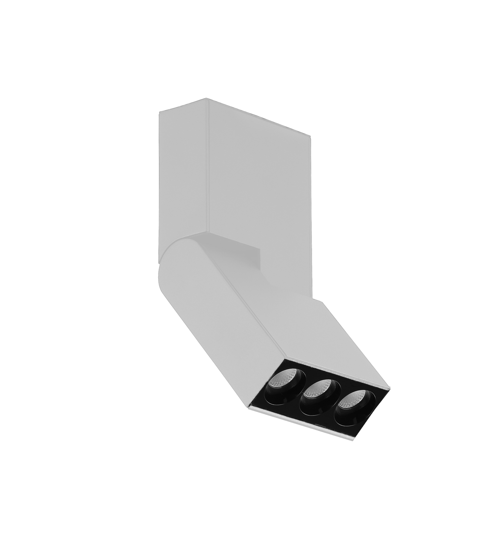 Folding Multi Spot - Slim Track - White, 4W