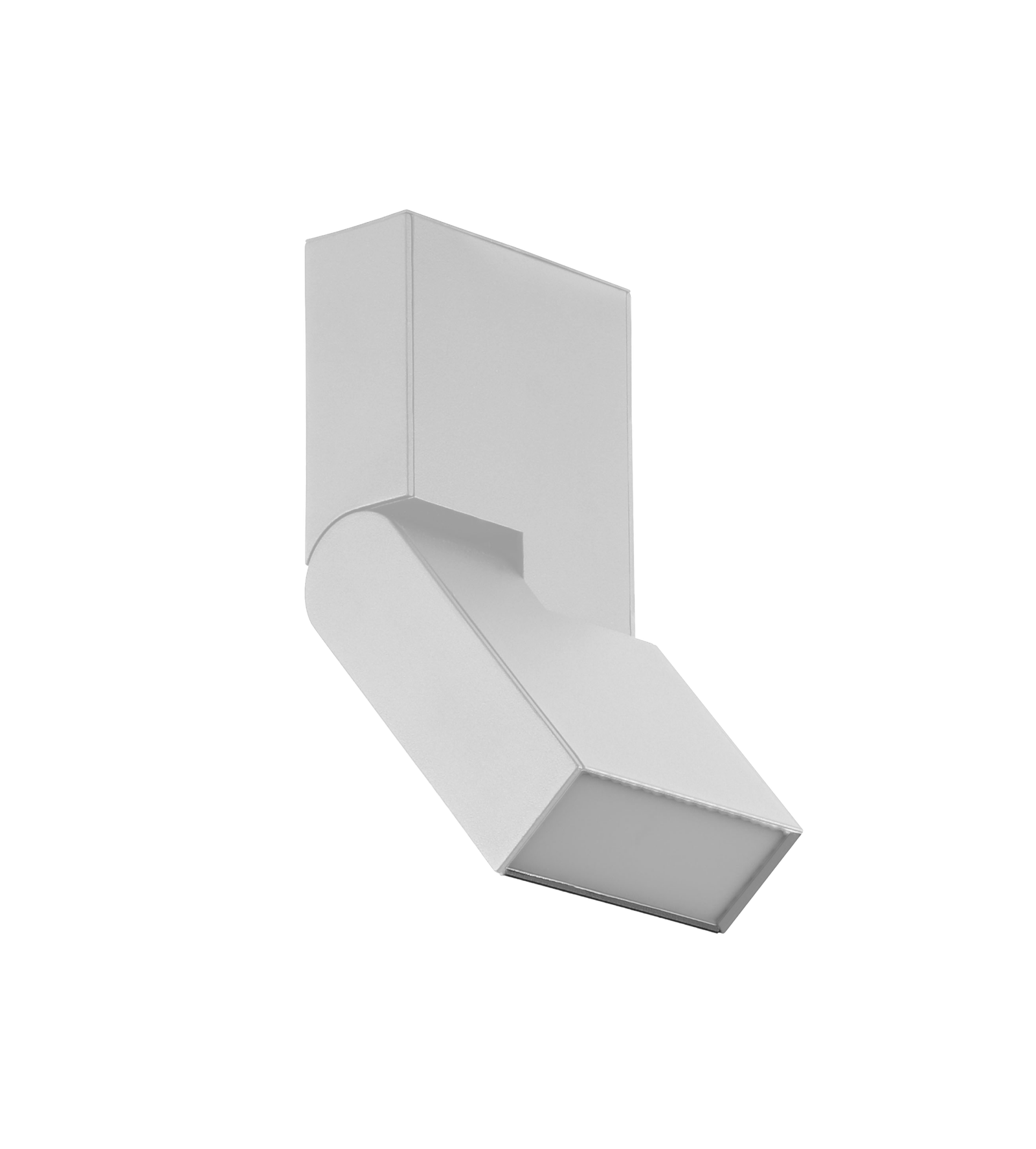 Folding Linear Diffuser - Slim Track - White, 4W