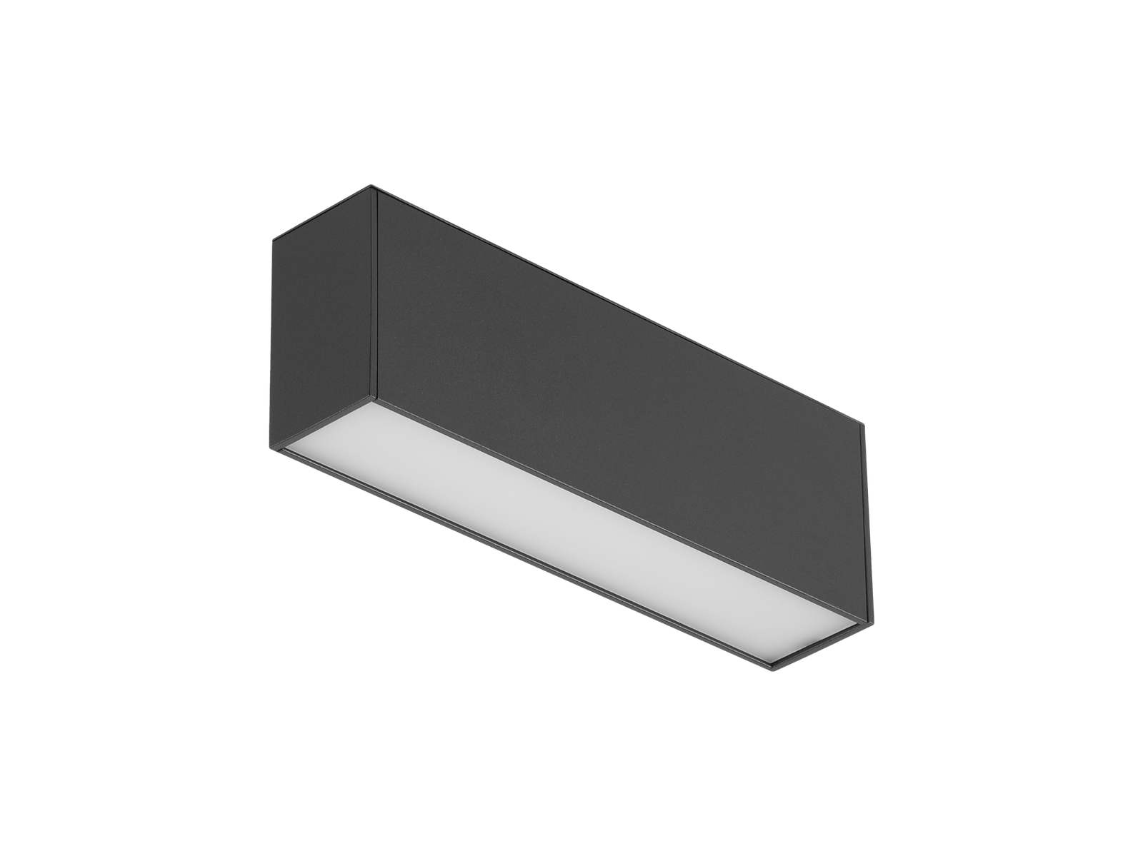 Linear Diffuser - Slim Track - Black, 7W