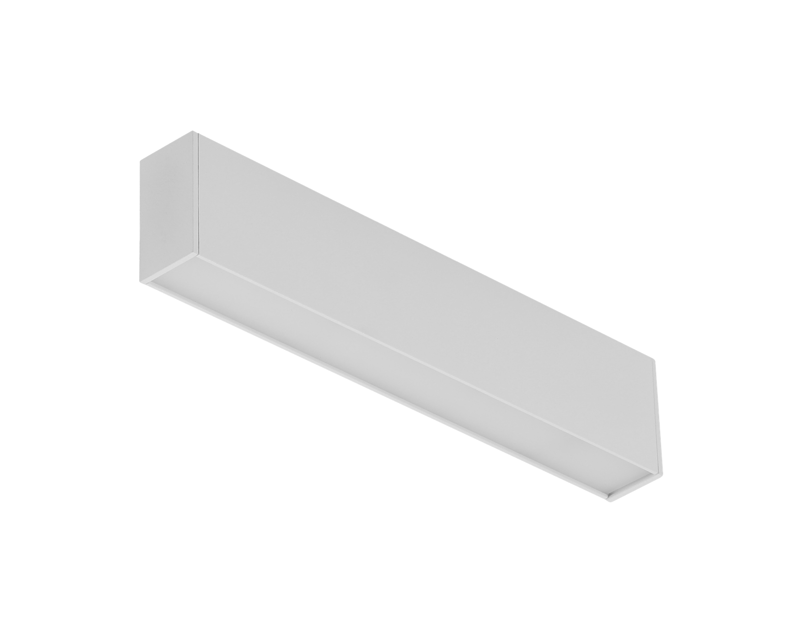 Linear Diffuser - Slim Track - White, 13W