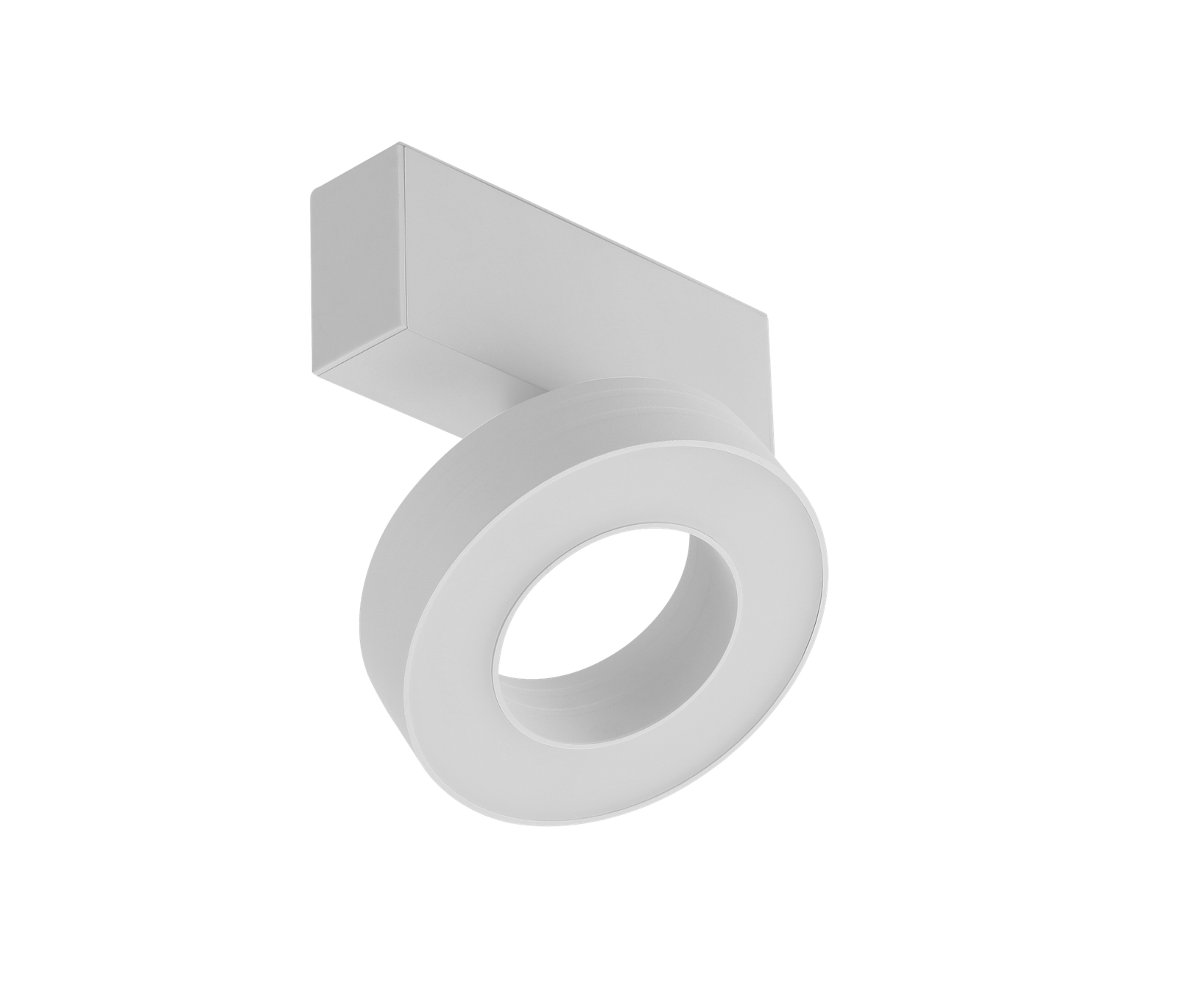 Halo Diffuser Attachment - Standard Track - 12W, White