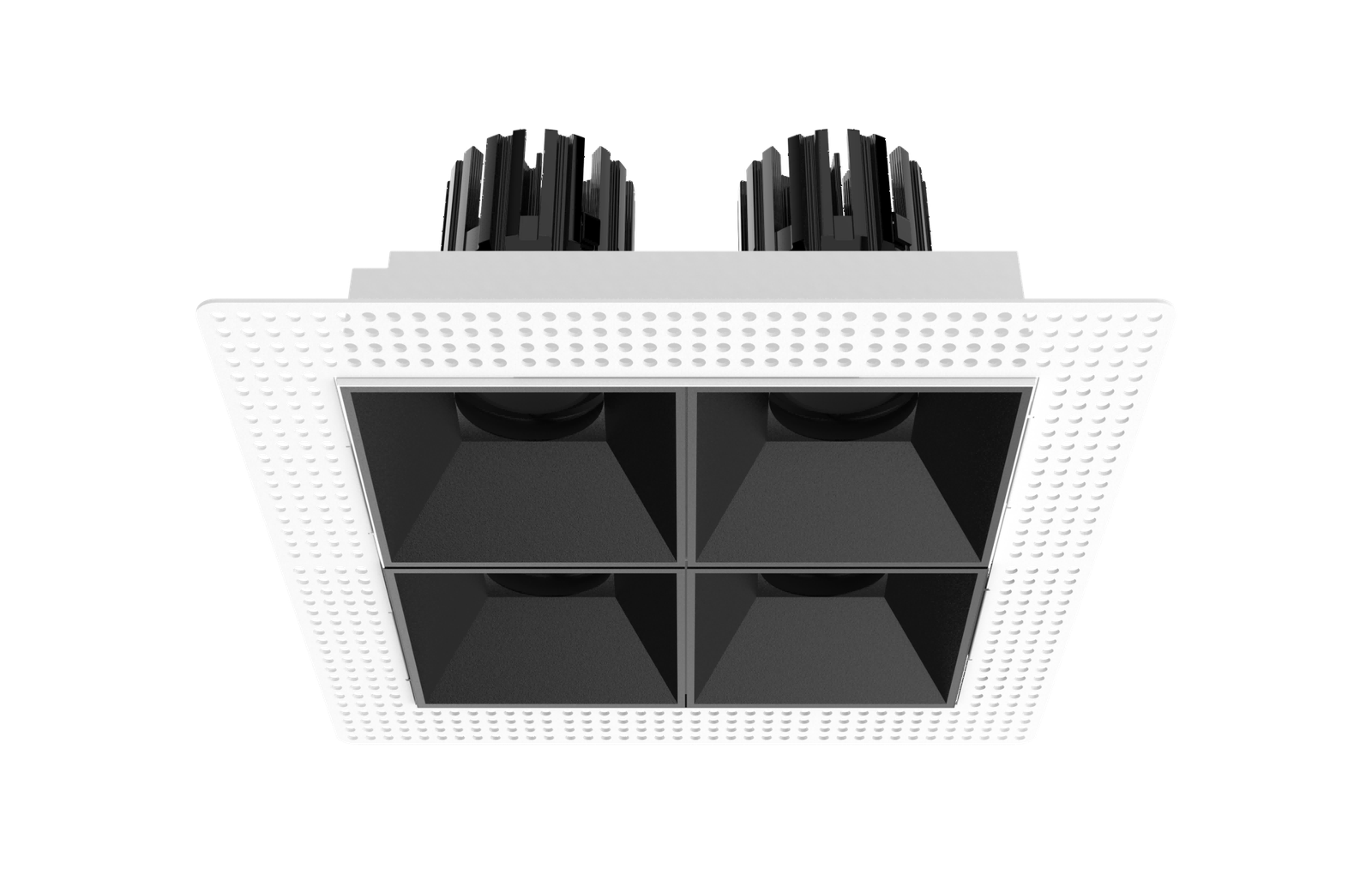 3 Inch Recessed Square Adjustable Quadruple Downlight